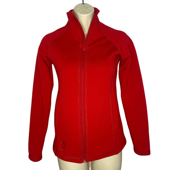 66 North Iceland Jackets & Blazers - 66 NORTH ICELAND Red Fleece Jacket Women